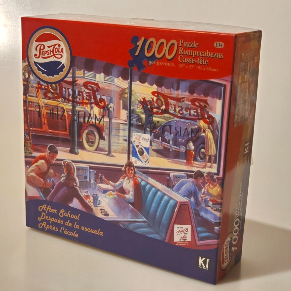 Pepsi-Cola KI Puzzles 1000-Piece Puzzle "After School"